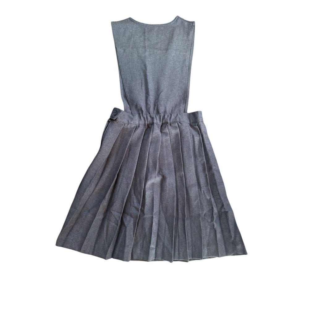 French Toast Girls School Uniform Pleated Dress Size 12 Charcoal Gray - Picture 8 of 8